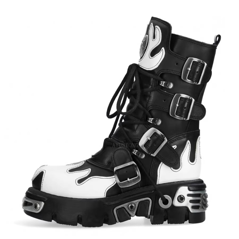 Guipure Lace Panel - Novas Botas de Motociclista e Montaria