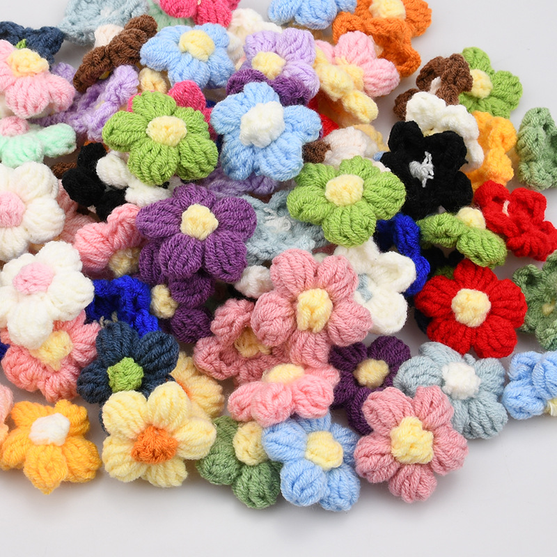 Apliques de Flores de Crochê F - Embellish Craft avaliação e preço