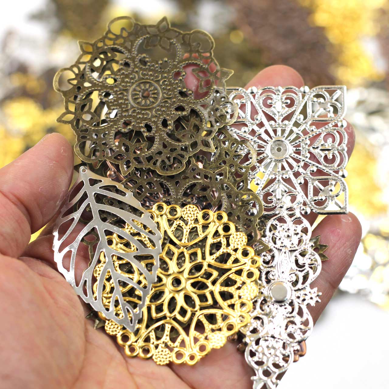 Enfeites conectores aleatórios - Embellish Craft avaliação e preço