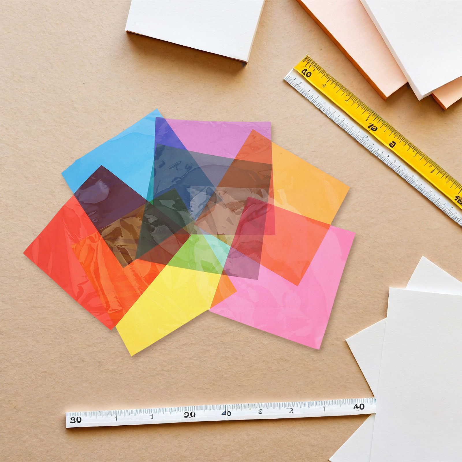 90 Folhas de Papel Celofane Co - Embellish Craft avaliação e preço