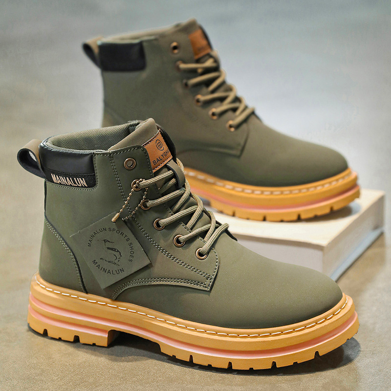 Clássico masculino botas de ca - Guipure Lace Panel avaliação e preço