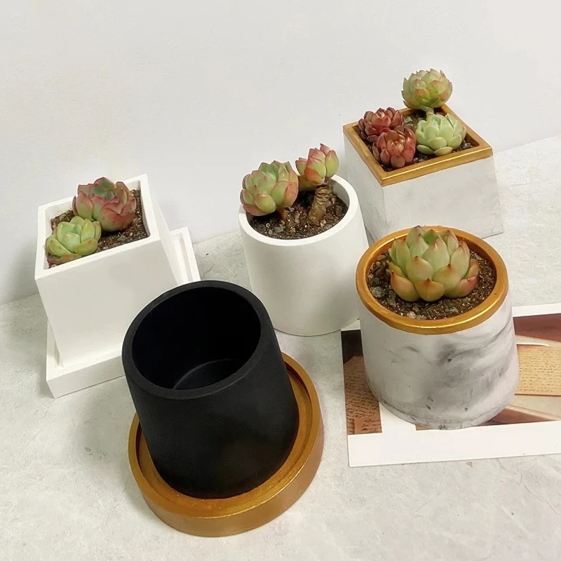Flower Pot Silicone Mold for D - Craft Embellishment Storage avaliação e preço