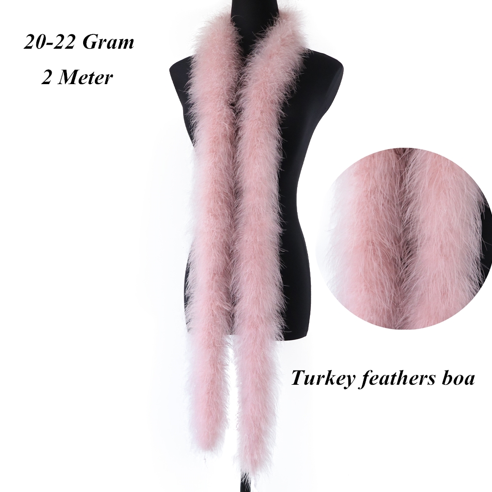 Boa de Plumas Naturais de Peru - Feather Trim Marabou avaliação e preço