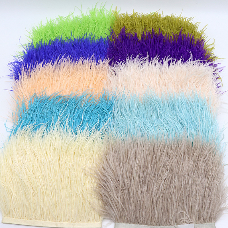 1m 8-10cm penas de avestruz pr - Feather Trim Marabou avaliação e preço