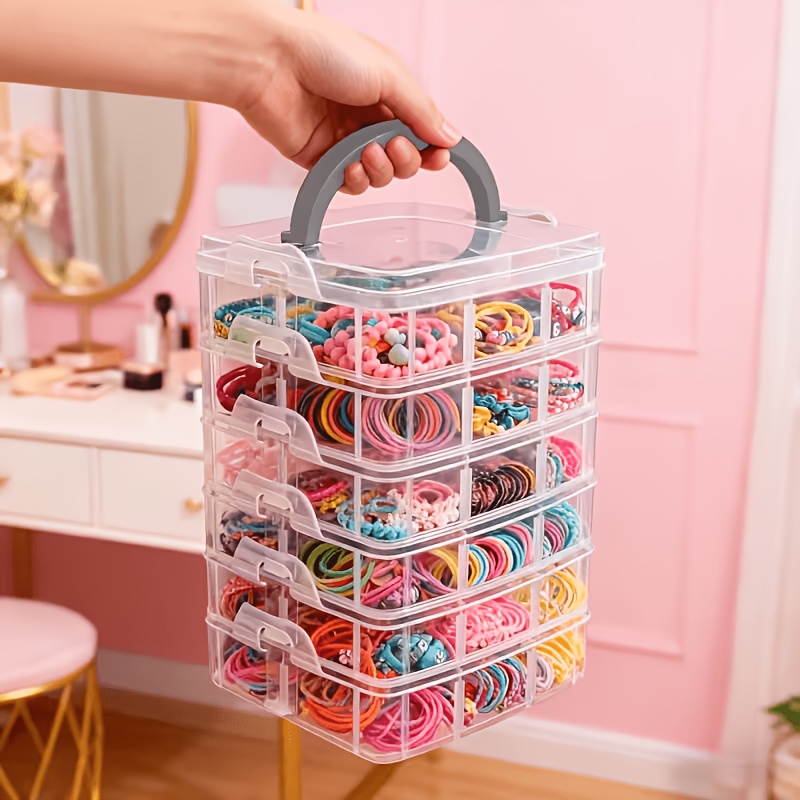 Caixa de armazenamento transpa - Craft Embellishment Storage avaliação e preço