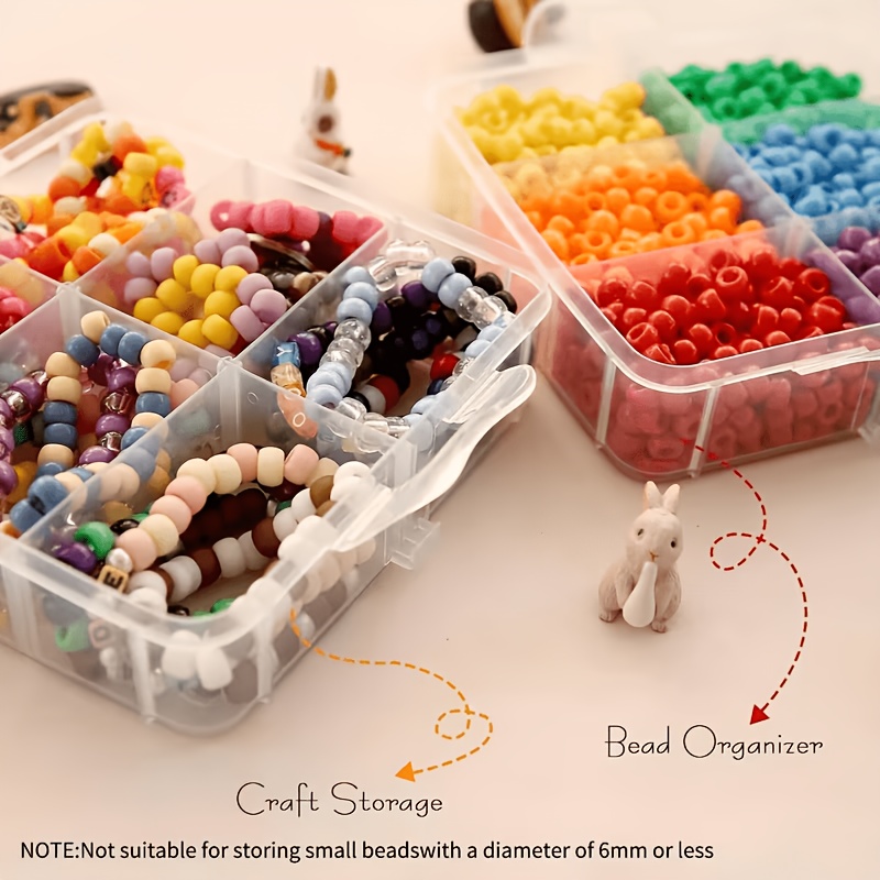 Caixa de armazenamento transpa - Craft Embellishment Storage avaliação e preço