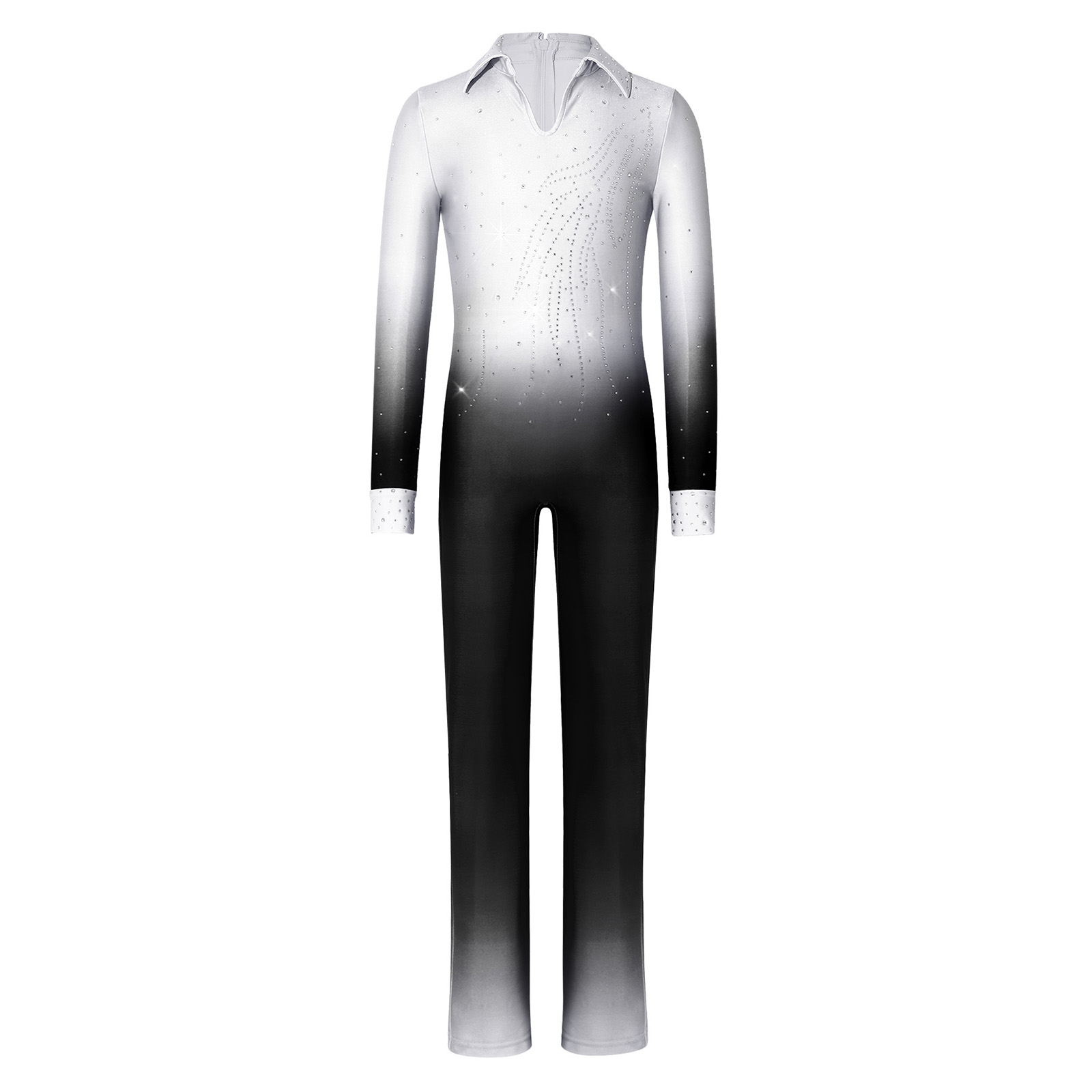 Macacão de Dança para Meninos  - Rhinestone Banding Trim avaliação e preço