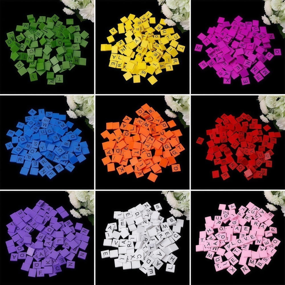100PCS Cubos de Letras de Made - Embellish Craft avaliação e preço