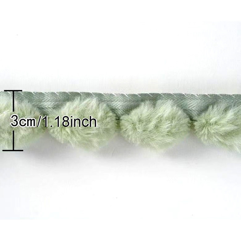 Franja de Renda com Pompons de - Fringe Ribbon Sewing avaliação e preço