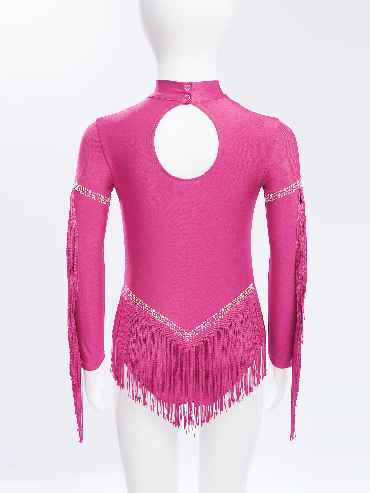 Crianças meninas franja dança  - Rhinestone Banding Trim avaliação e preço