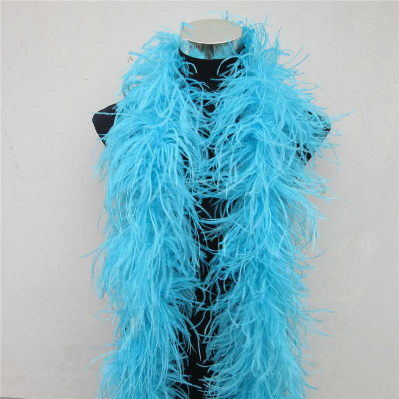 2 metros 6 camadas de penas de - Feather Trim Marabou avaliação e preço