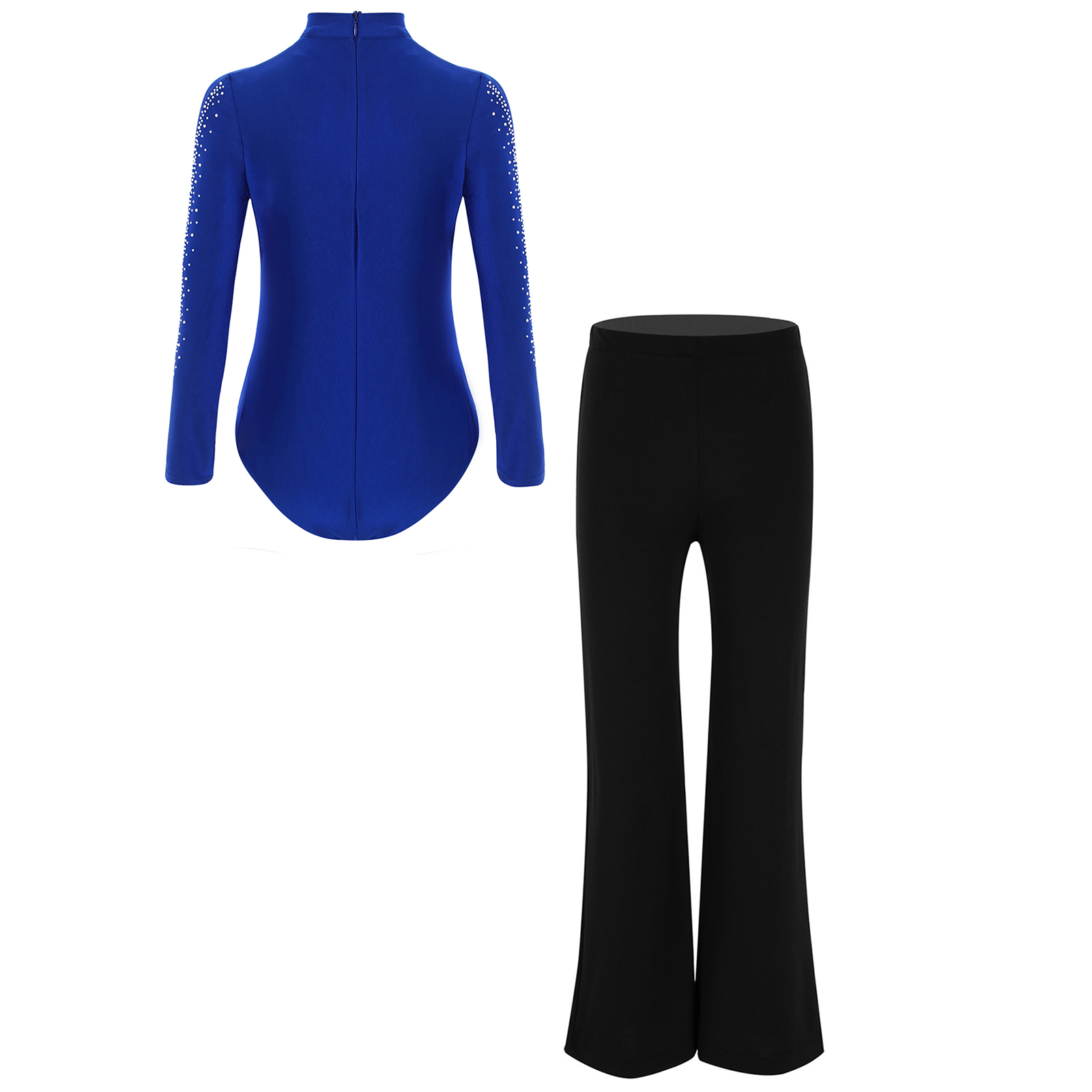 Crianças meninos terno de danç - Rhinestone Banding Trim avaliação e preço